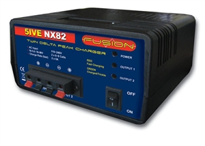 Fusion 5IVE NX82 Dual 5A Output Delta Peak Charger